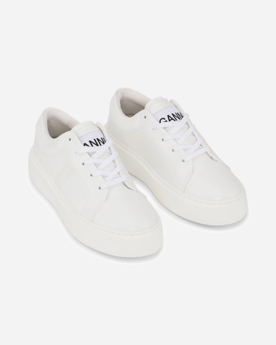 Sporty Mix Cupsole Sneaker Tonal - Egret - Munk Store