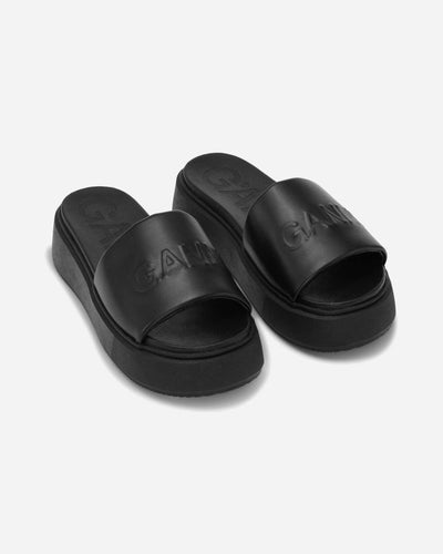 Sporty Mix Sneaker Sandal - Black - Munk Store