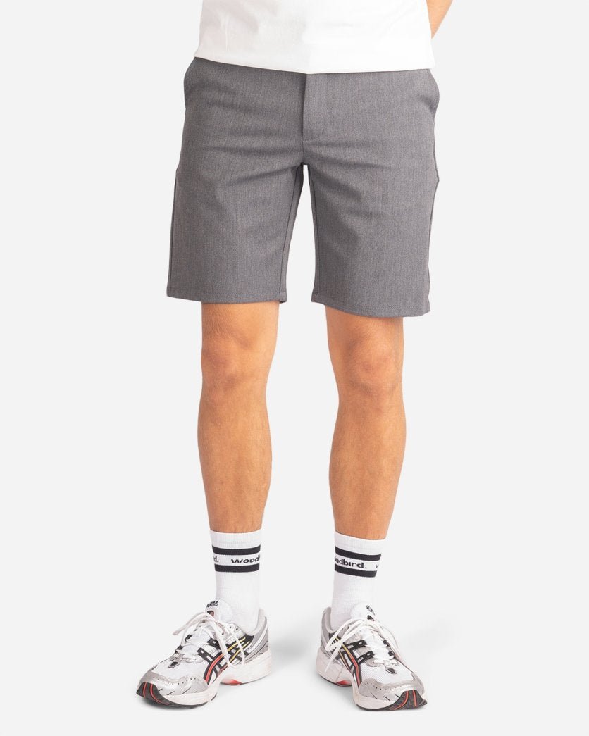 Steffen Twill Shorts - Light Grey - Munk Store