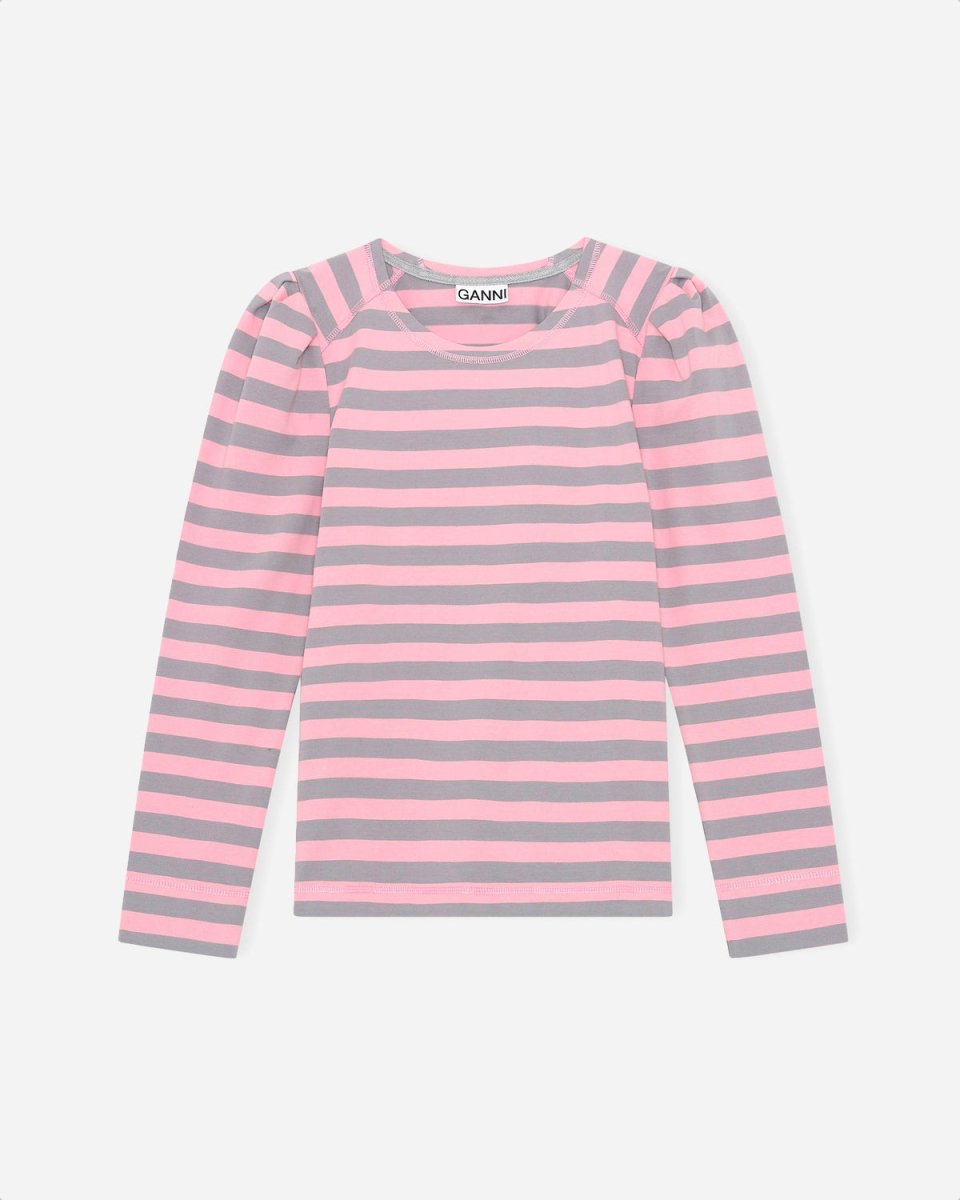 Striped Cotton Jersey - Sharkskin - Munk Store