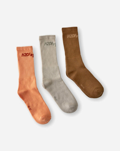 Suck Socks 3-pack - Peach/Moonbeam/Camel - Munk Store