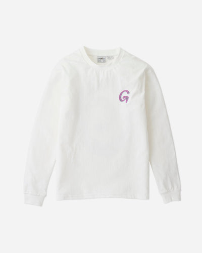 Swirl L/S Tee - White - Munk Store