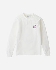 Swirl L/S Tee - White