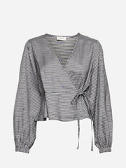 Tanja Top - Grey Check