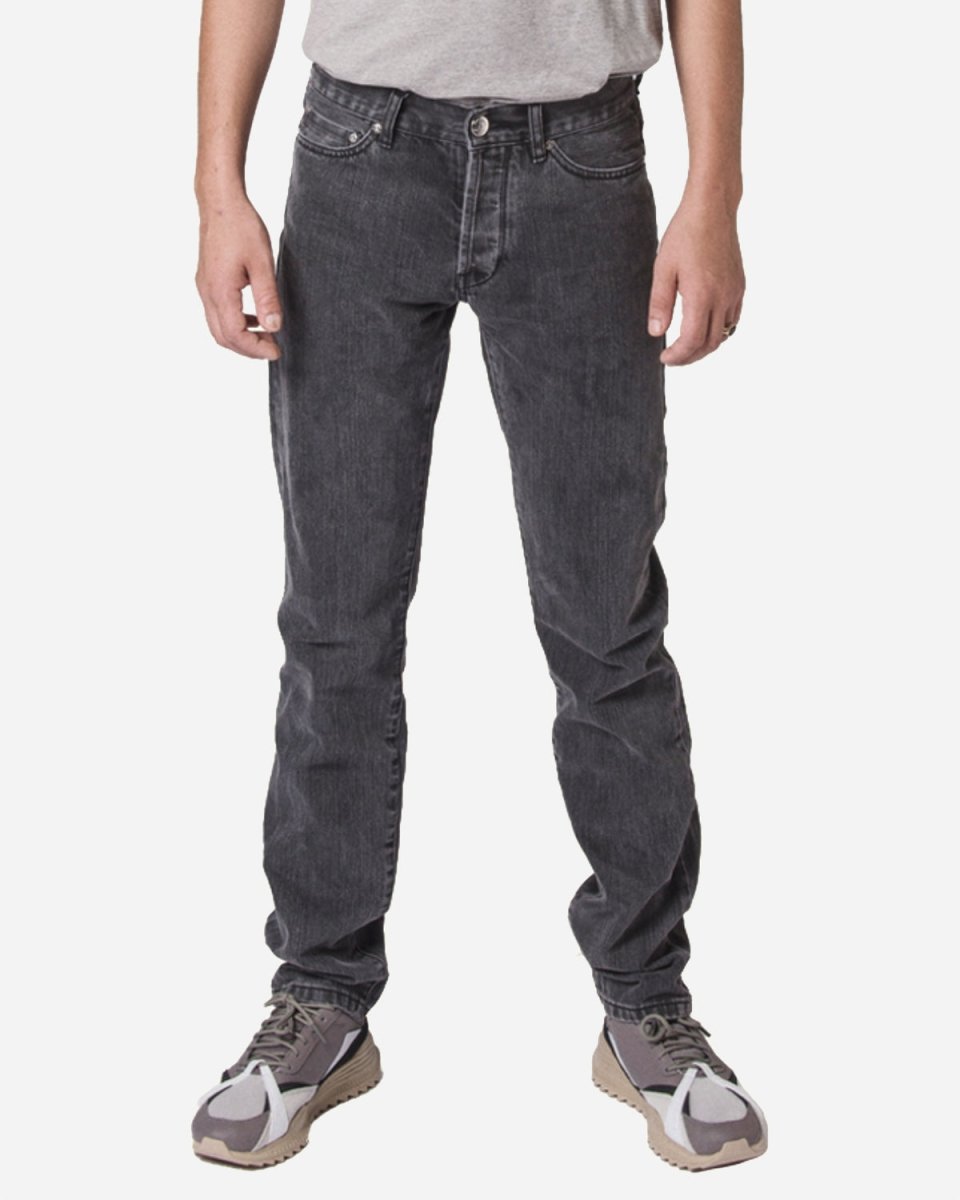 Tapered Jeans - Black Stone Wash - Munk Store