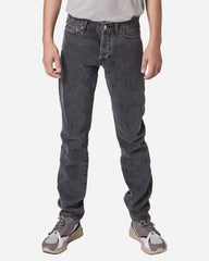 Tapered Jeans - Black Stone Wash