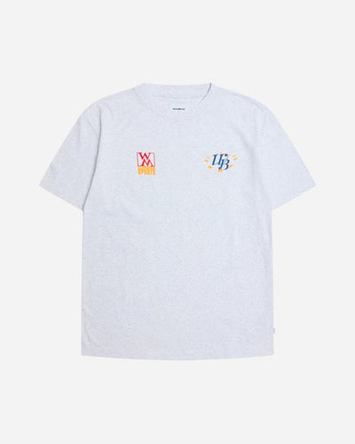 Tate Double Tee - Snow Melange - Munk Store