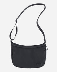 Tech Fabric Shoulder Bag - Black