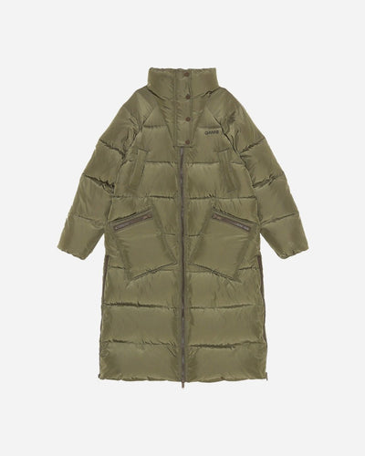 Tech Puffer Oversized Coat - Kalamata - Munk Store