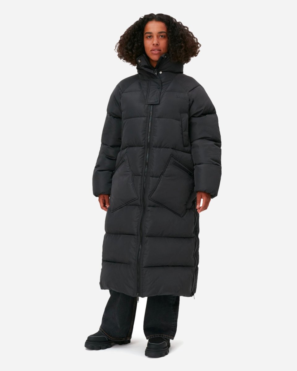 Tech Puffer Oversized Coat - Phantom - Munk Store