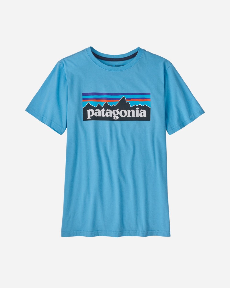 Teen Cotton P-6 Logo T-Shirt - Lago Blue - Munk Store