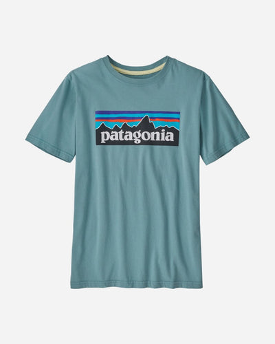 Teen Cotton P-6 Logo T-Shirt - Upwell Blue - Munk Store