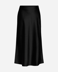 Teen Didem Satin Skirt - Black