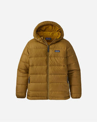 Teen Down Hoody Jacket - Mulch Brown