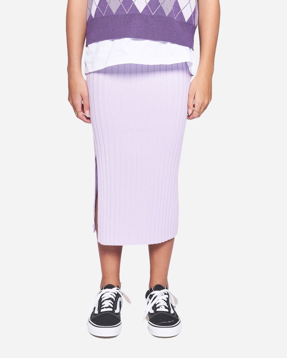 Teen Else Knit Skirt - Light Purple - Munk Store