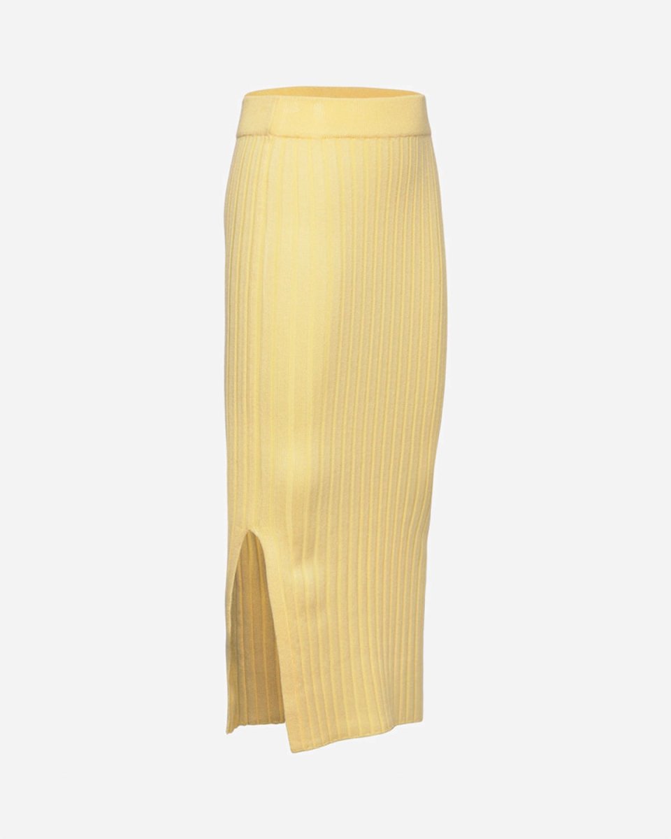 Teen Else Knit Skirt - Yellow - Munk Store