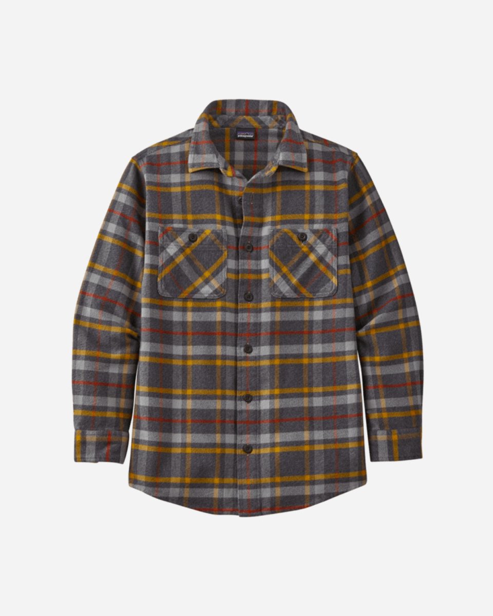 Teen Fjord Flannel Shirt - Forge Grey - Munk Store