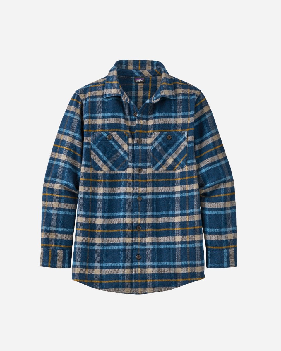 Teen Fjord Flannel Shirt - New Navy - Munk Store