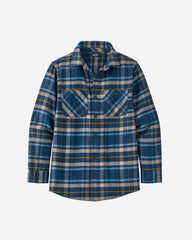 Teen Fjord Flannel Shirt - New Navy
