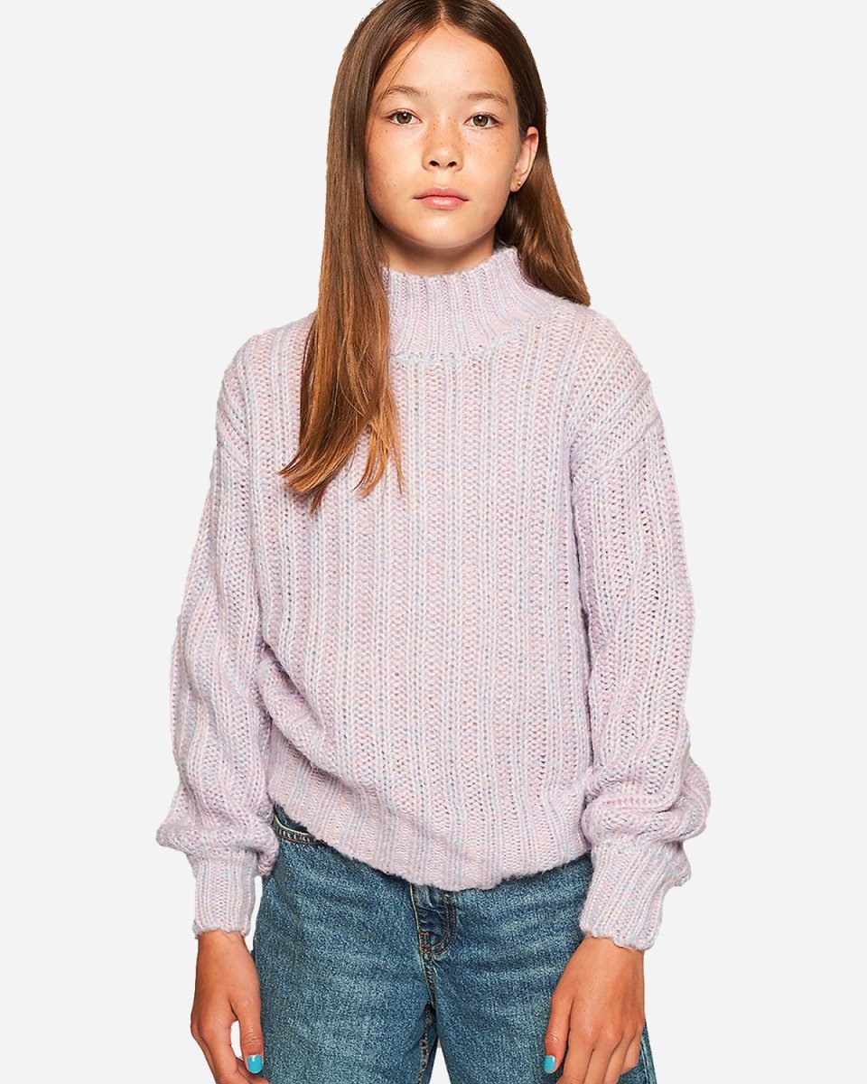 Teen Leey Heavy Knit - Light Purple - Munk Store