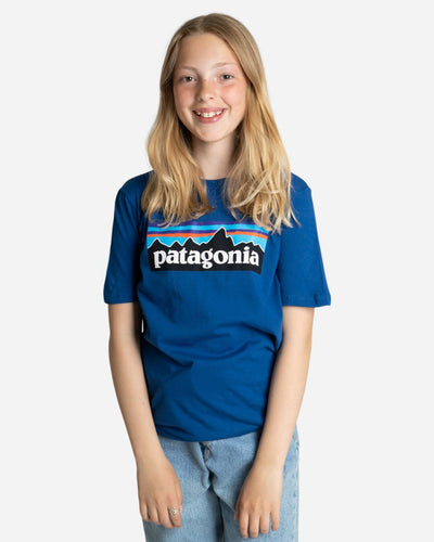 Teens Logo Organic T-Shirt - Superior Blue - Munk Store