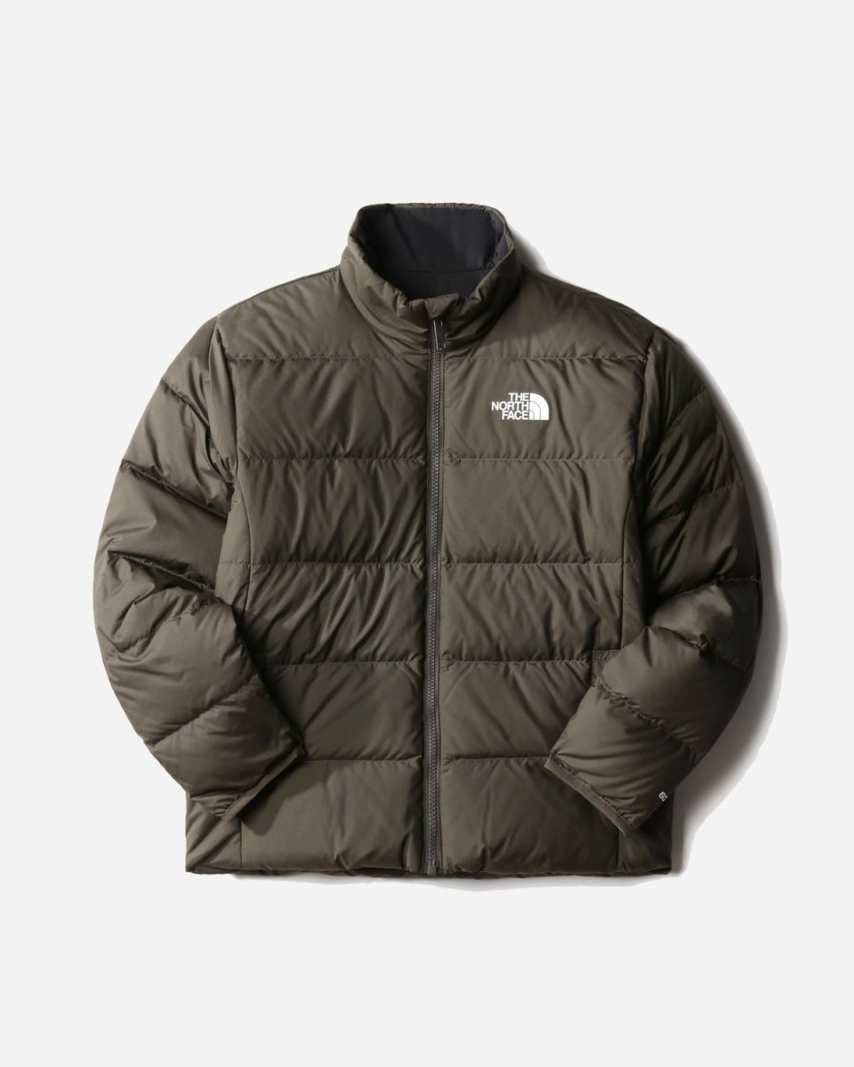 Teens Reversible North Down Jacket - Taupe Green - Munk Store