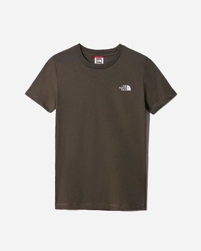 Teens S/S Simple Dome Tee - Taupe Green - Munk Store