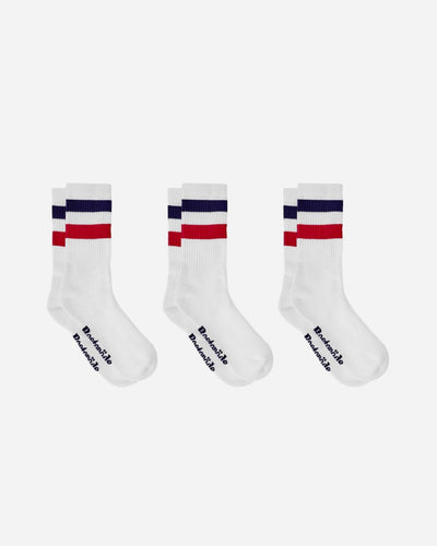 Tennis Socks 3-pack - White - Munk Store