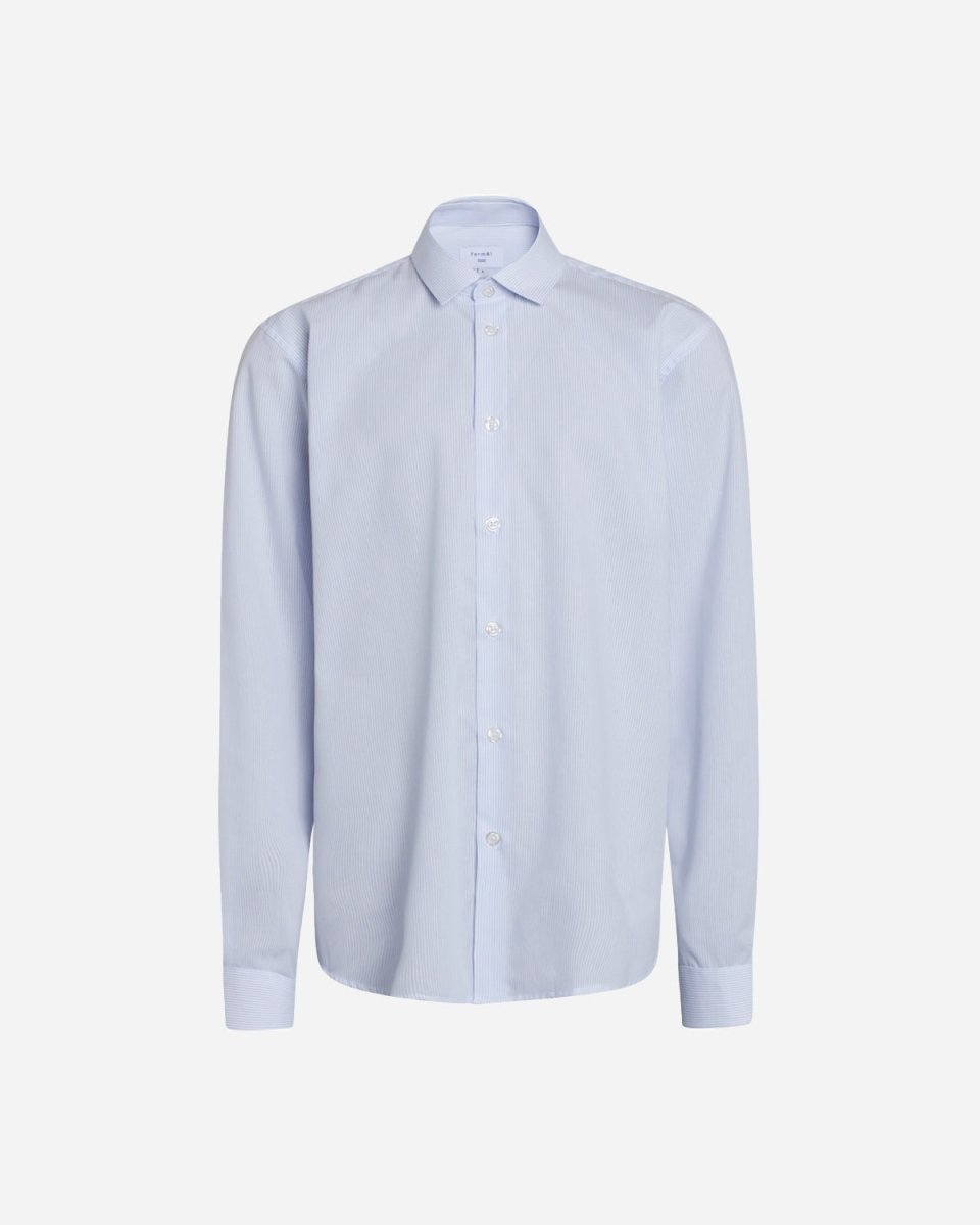Tex Stripe Shirt - Light Blue - Munk Store