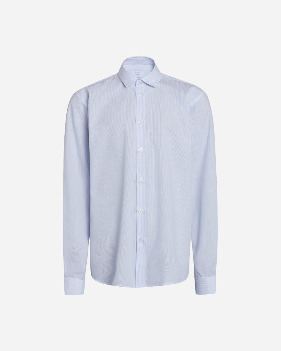 Tex Stripe Shirt - Light Blue - Munk Store