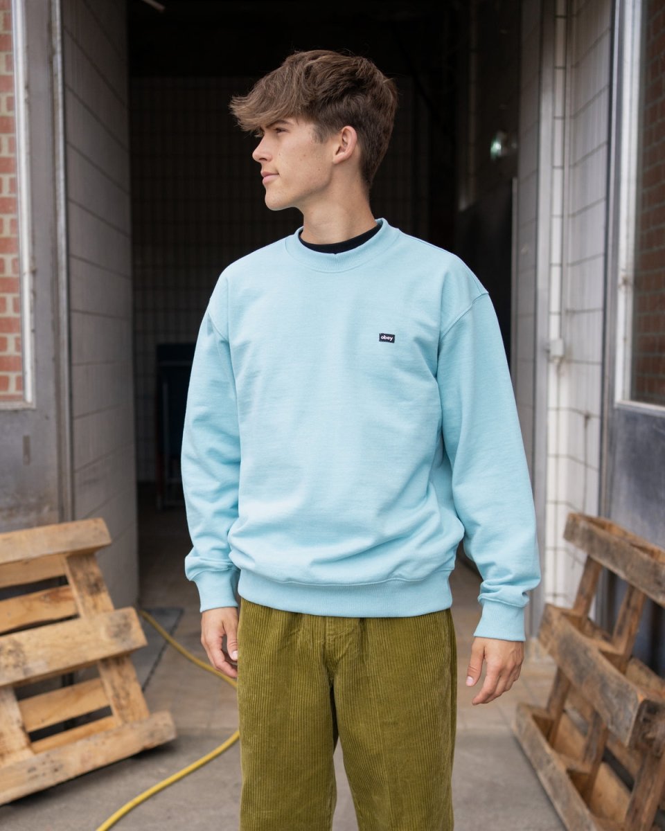 Timeless Heavy Crew - Pigment Turquoise - Munk Store