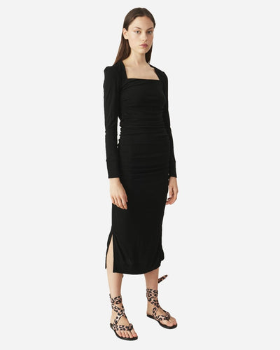 Viscose Jersey Dress - Black - Munk Store