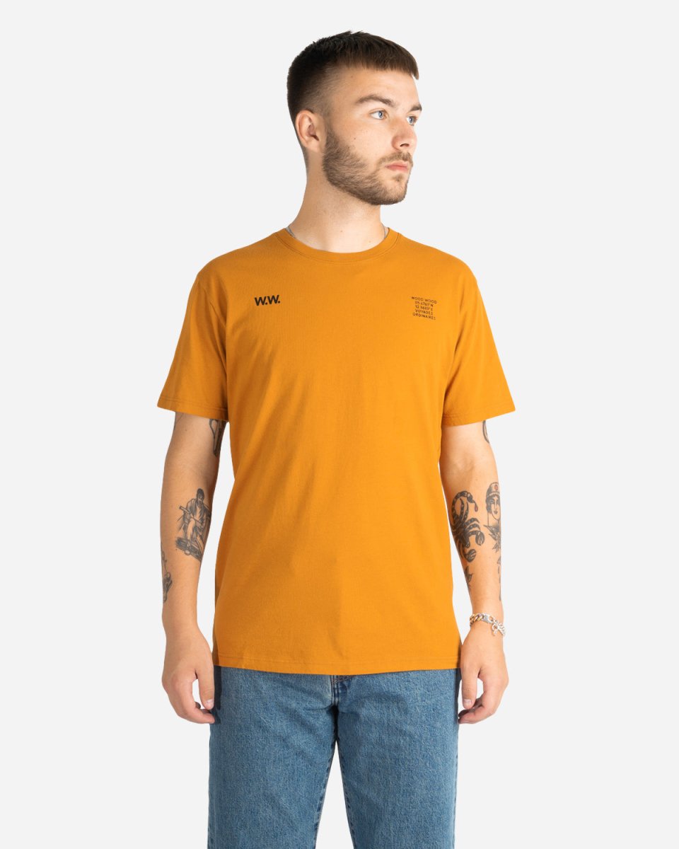 Voyages T-shirt - Orange - Munk Store