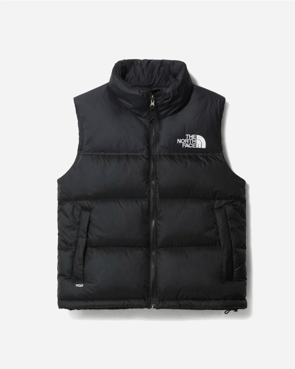 W 1996 Retro Nuptse Vest - Black - Munk Store