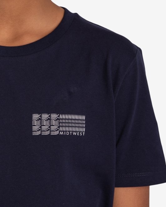 Weather T-Shirt Junior - Navy - Munk Store