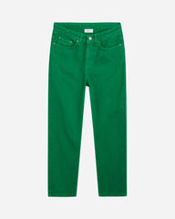 Wide Leg Jeans - Green