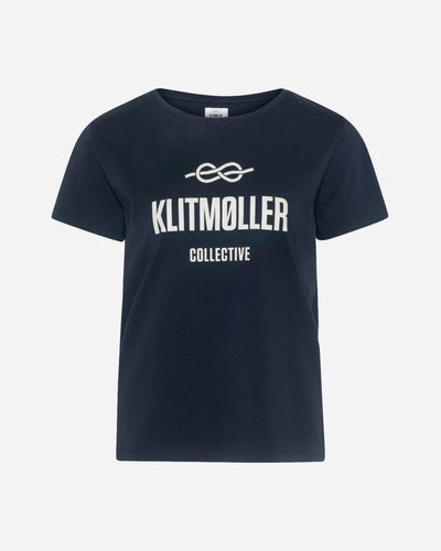 Women Logo Tee - Navy - Munk Store