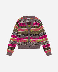 Wool Knit Cardigan - Multicolour