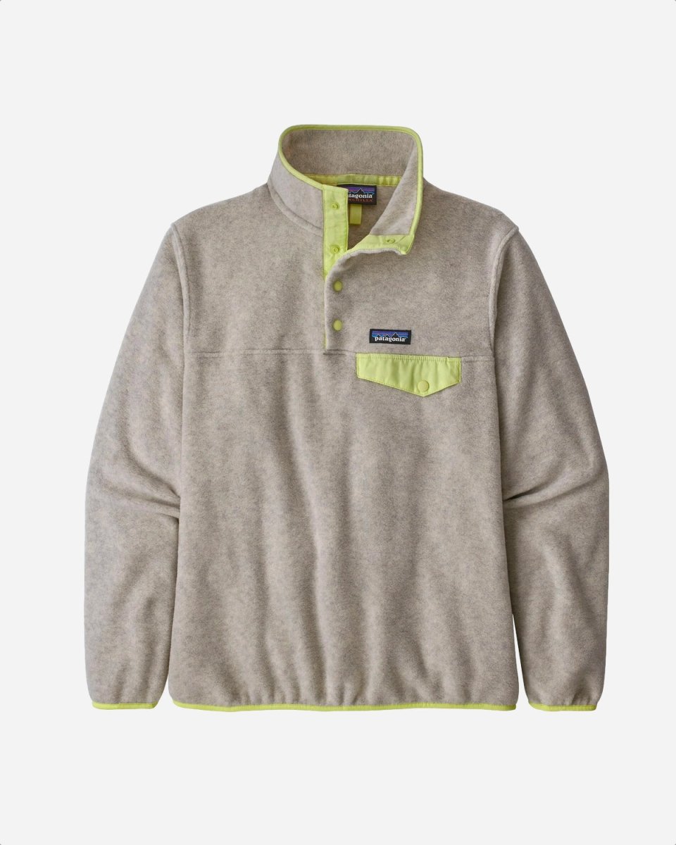 W's LW Synch Snap-T P/O - Oatmeal Heather - Munk Store