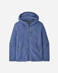 W's Retro Pile Hoody - Current Blue