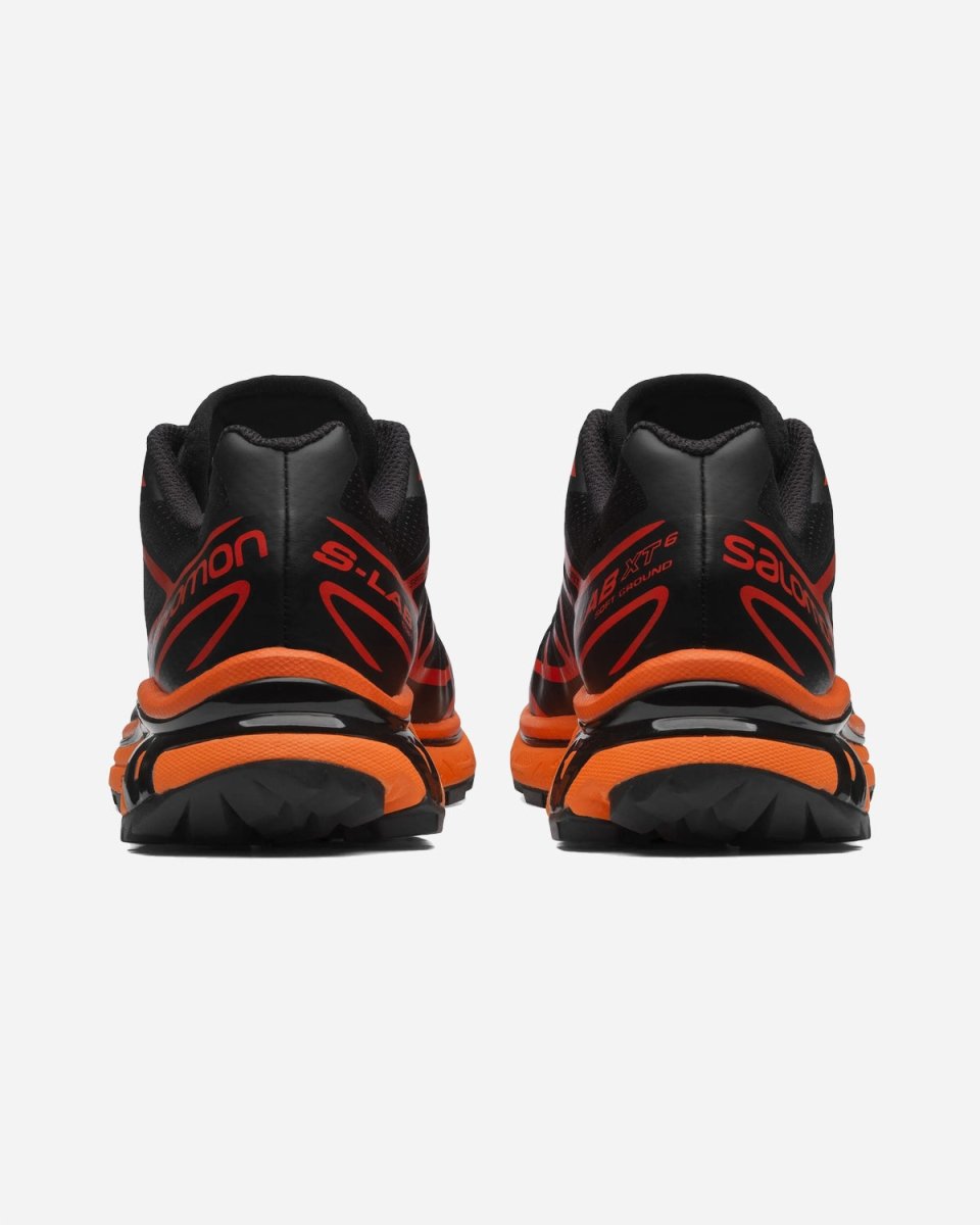 靴 Salomon XT-6 Black/Magnet/Vibrant Orange Salomon XT-6 Black Vibrant Orange L41620300 | More Sneakers
