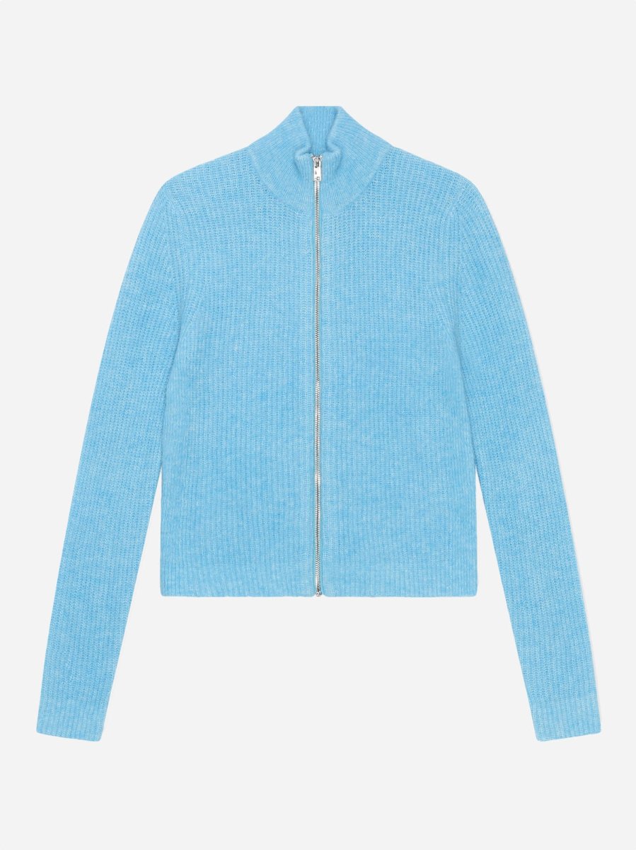 Zip Cardigan - Bachelor Blue - Munk Store